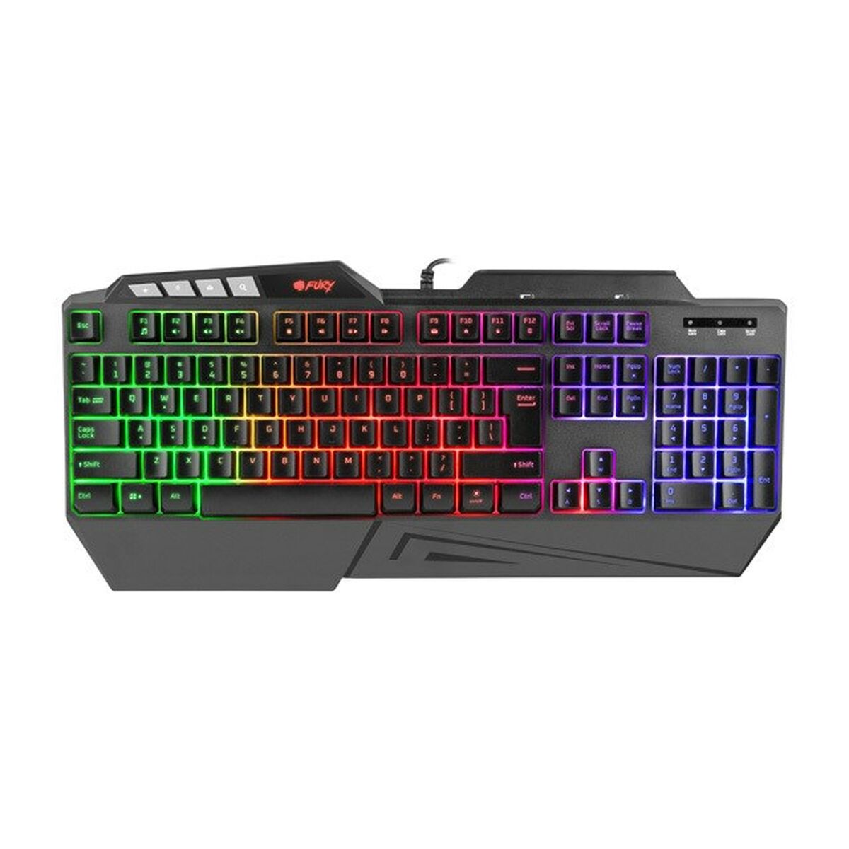 Teclado Natec NFU-1697 Negro RGB - Effik Store