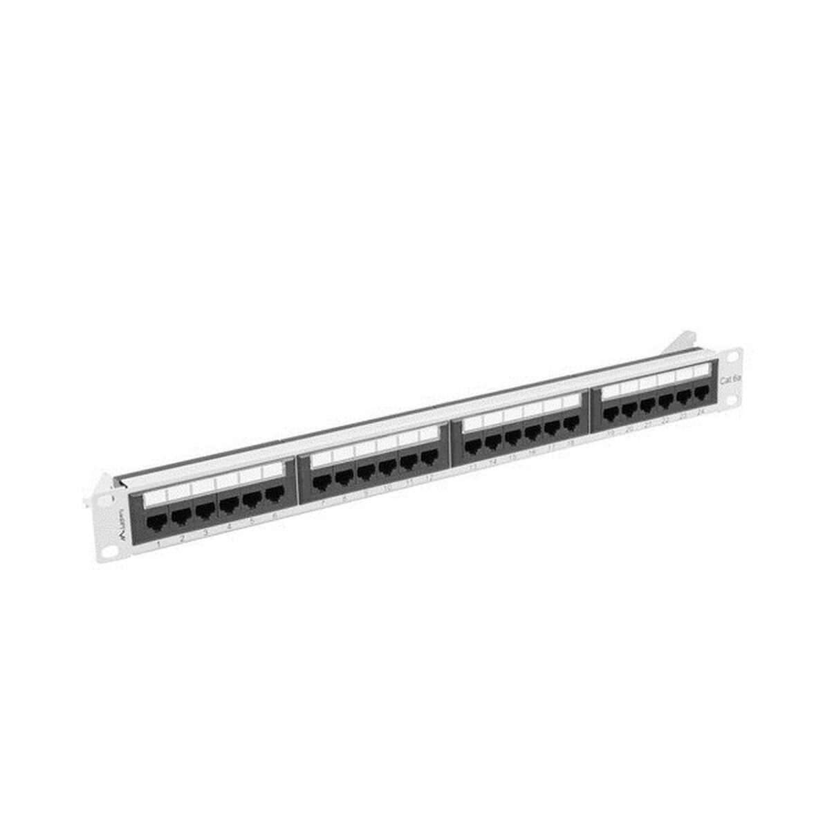 Patch Panel 24 Puertos UTP Categoría 5e Lanberg PPUA-1024-S - Effik Store