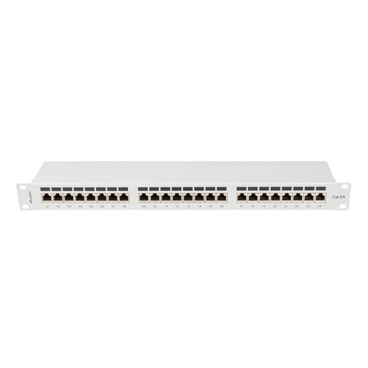 Patch Panel 24 Puertos UTP Categoría 5e Lanberg PPSA-1024-S - Effik Store