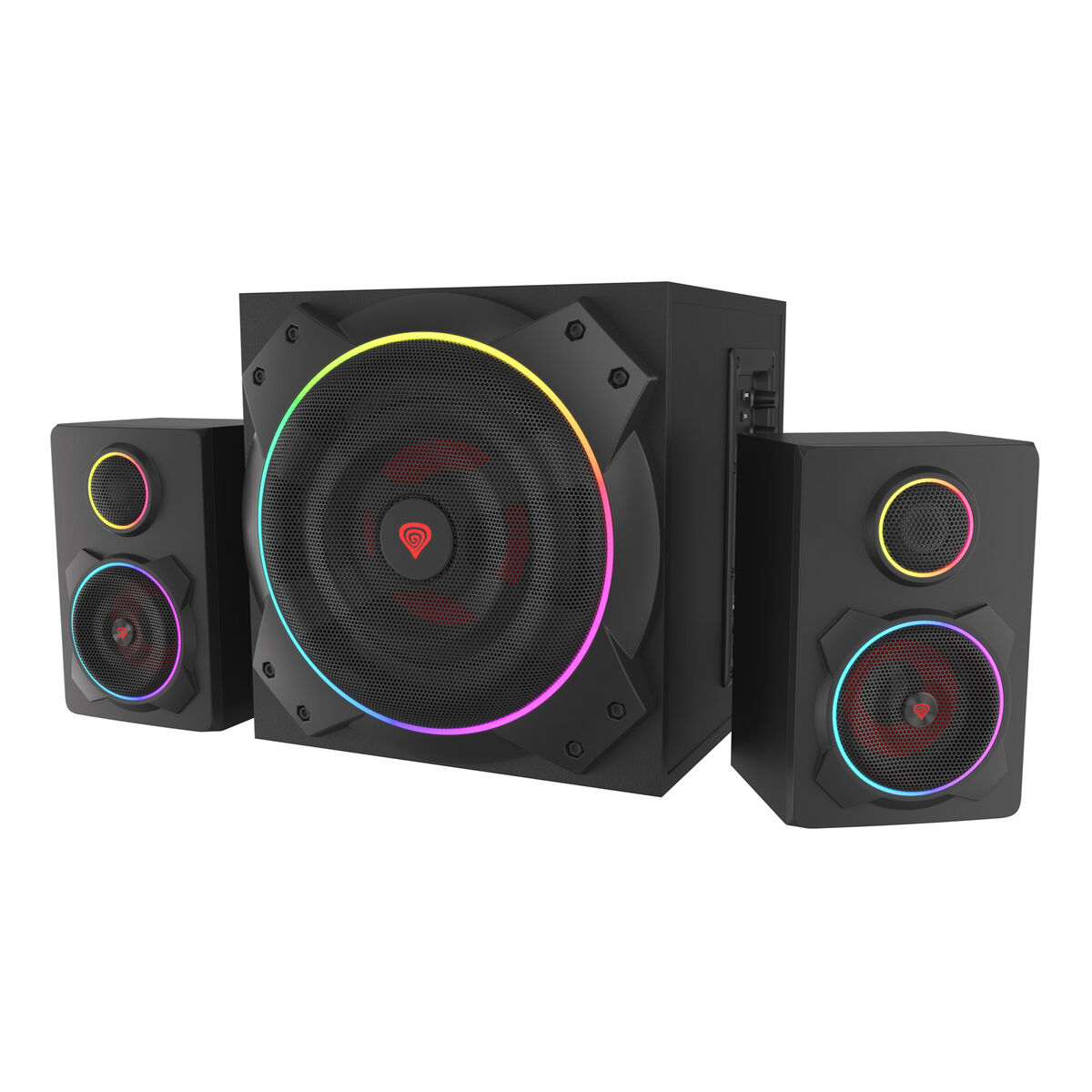 Altavoces Gaming Genesis Helium 800BT Negro - Effik Store