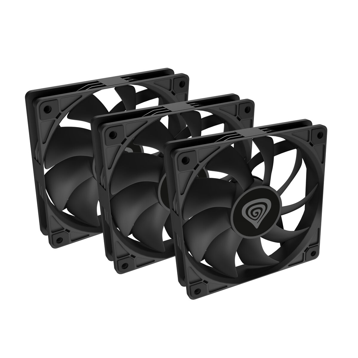 Ventilador de Caja Natec Oxal 120 (3 Unidades) - Effik Store