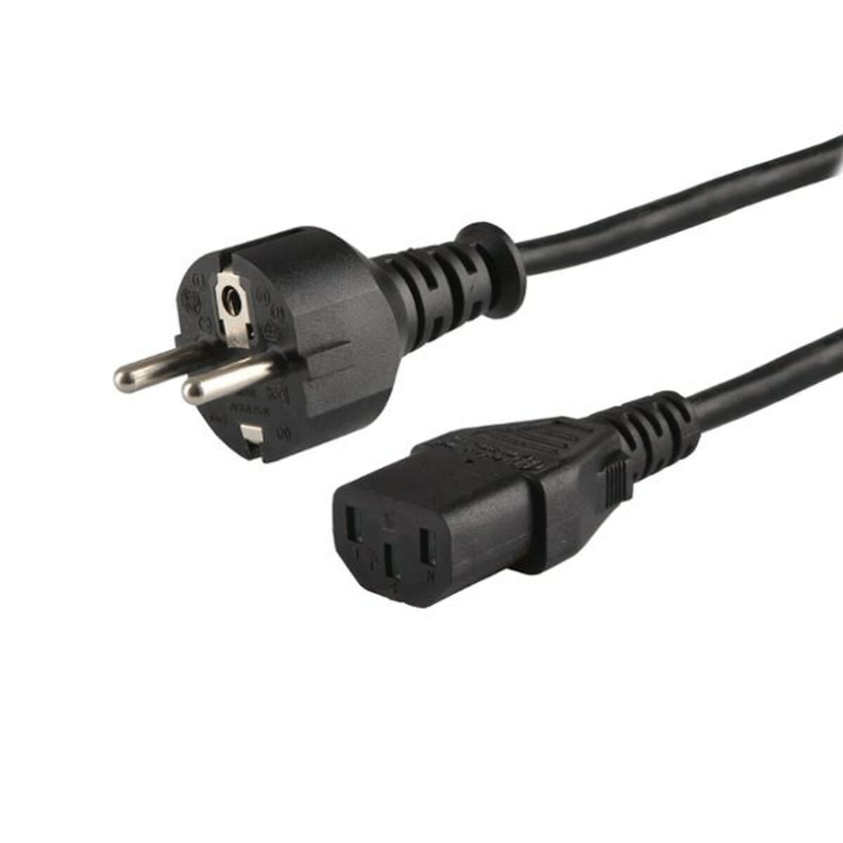 Cable de Alimentación Savio CL-138 Negro IEC C13 1,2 m - Effik Store