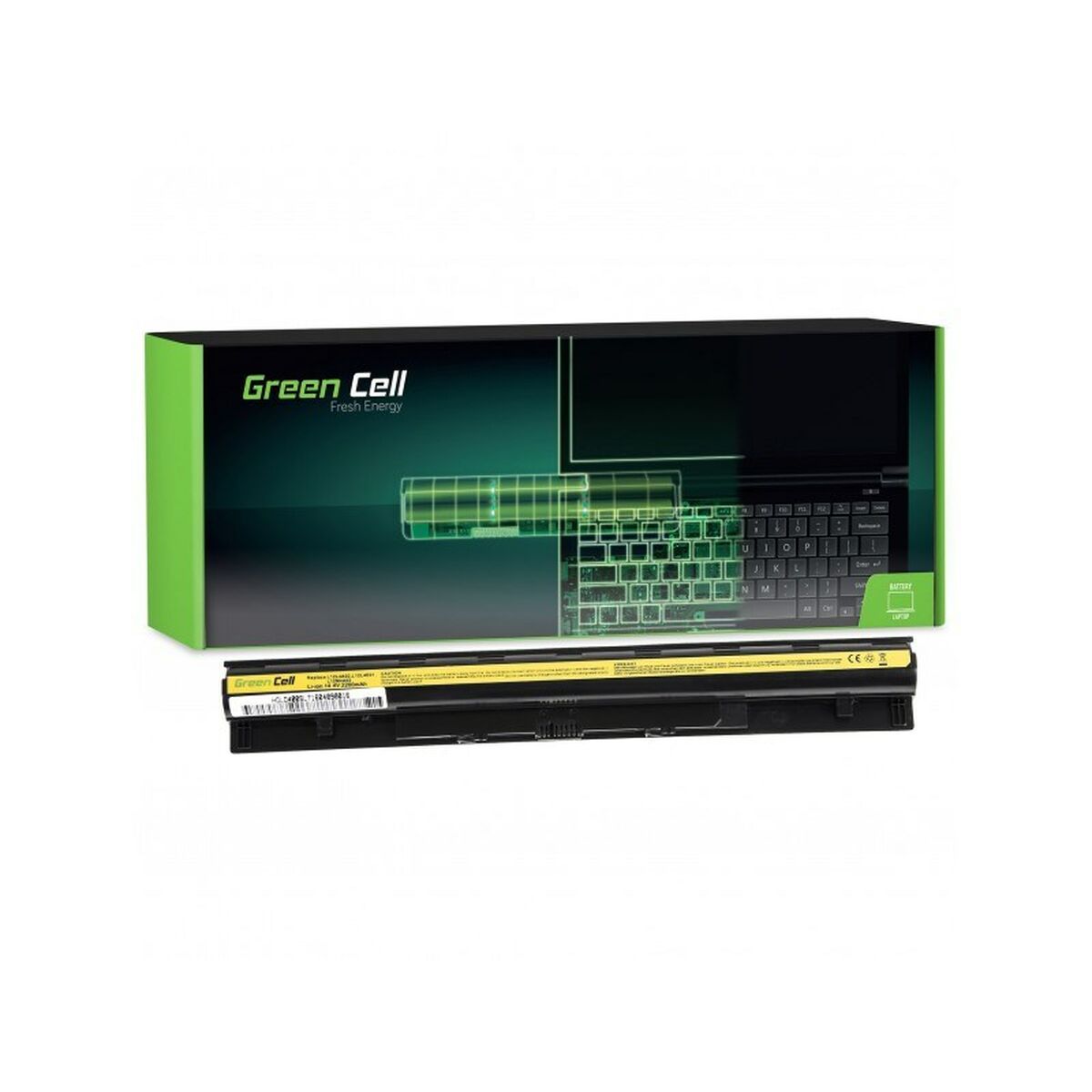 Batería para Portátil Green Cell LE46 Negro 2200 mAh - Effik Store