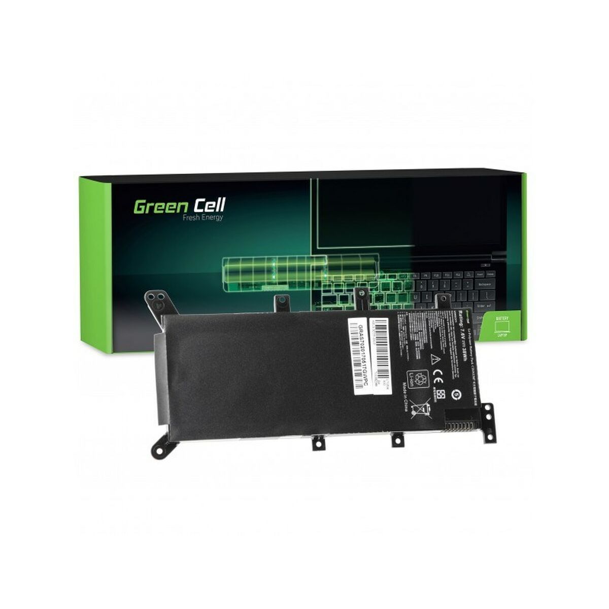 Batería para Portátil Green Cell C21N1347 Negro 4000 mAh - Effik Store