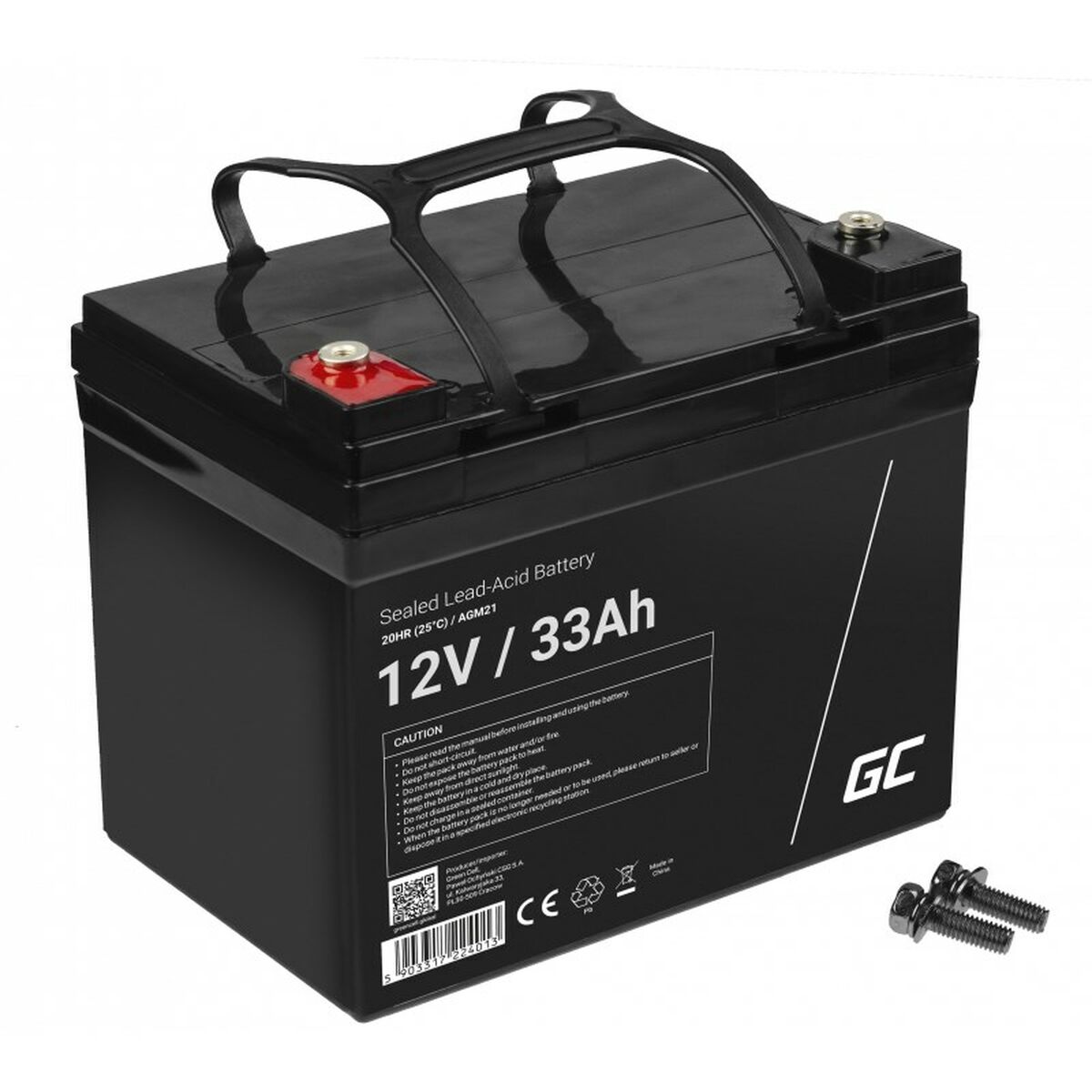 Batería para SAI Green Cell AGM21 33 Ah 12 V - Effik Store