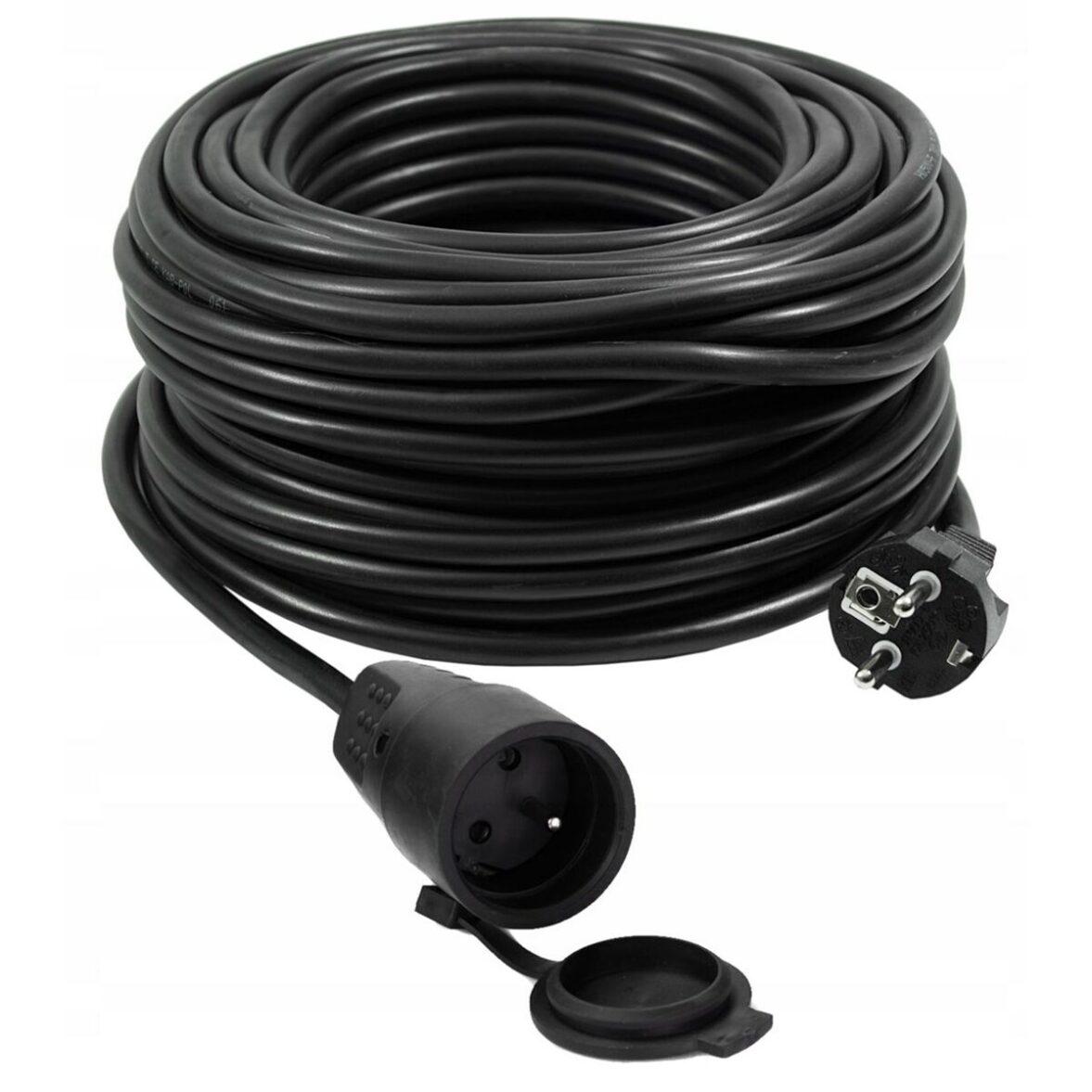 Cable de Alimentación Vertex PZO50M Negro Naranja Naranja/Negro - Effik Store