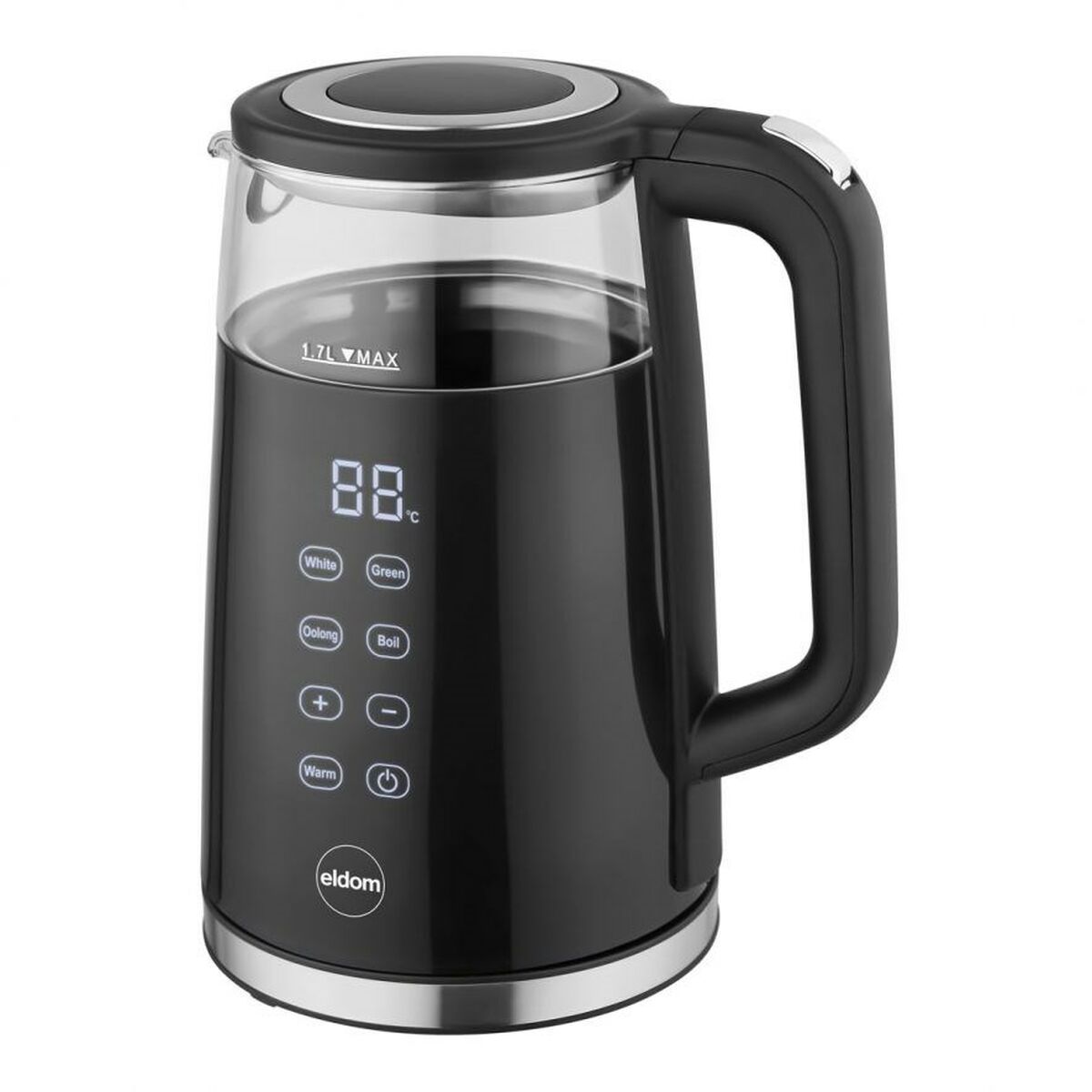 Hervidor Eldom C530 Negro 1,7 L - Effik Store