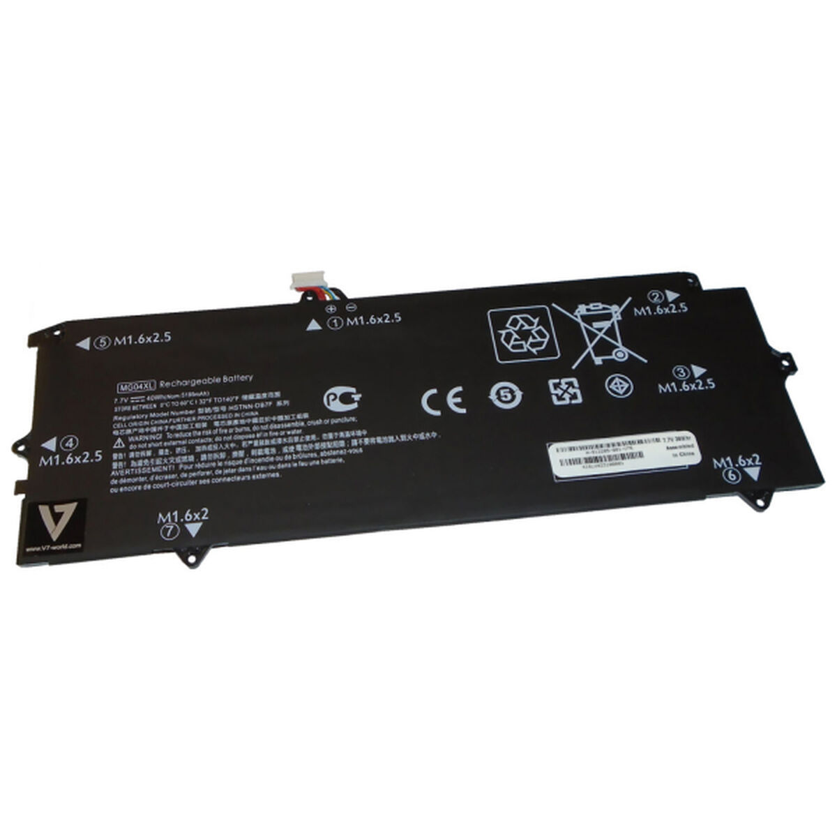 Batería para Portátil V7 H-812205-001-V7E Negro 4820 mAh - Effik Store