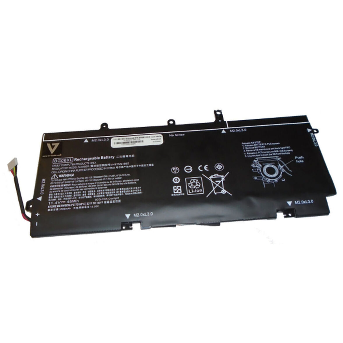 Batería para Portátil V7 H-805096-005-V7E Negro 3780 mAh - Effik Store