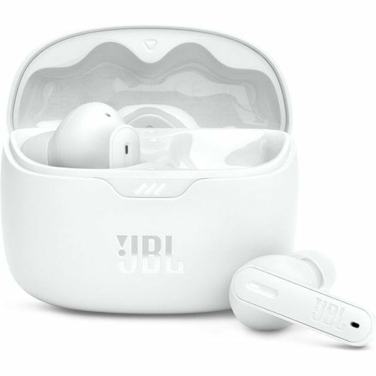 Auriculares con Micrófono JBL Tune Beam Blanco - Effik Store