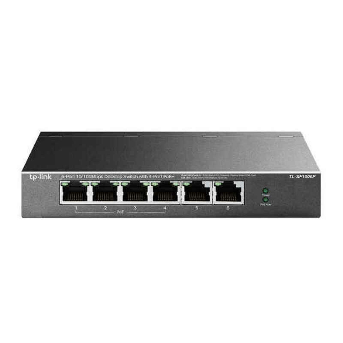 Switch TP-Link TL-SF1006P Ethernet LAN 10/100 - Effik Store