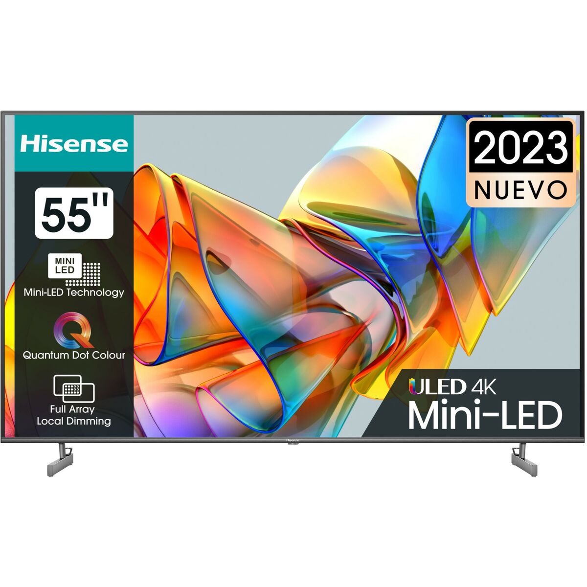 Smart TV Hisense 55U6KQ 4K Ultra HD 55" QNED - Effik Store