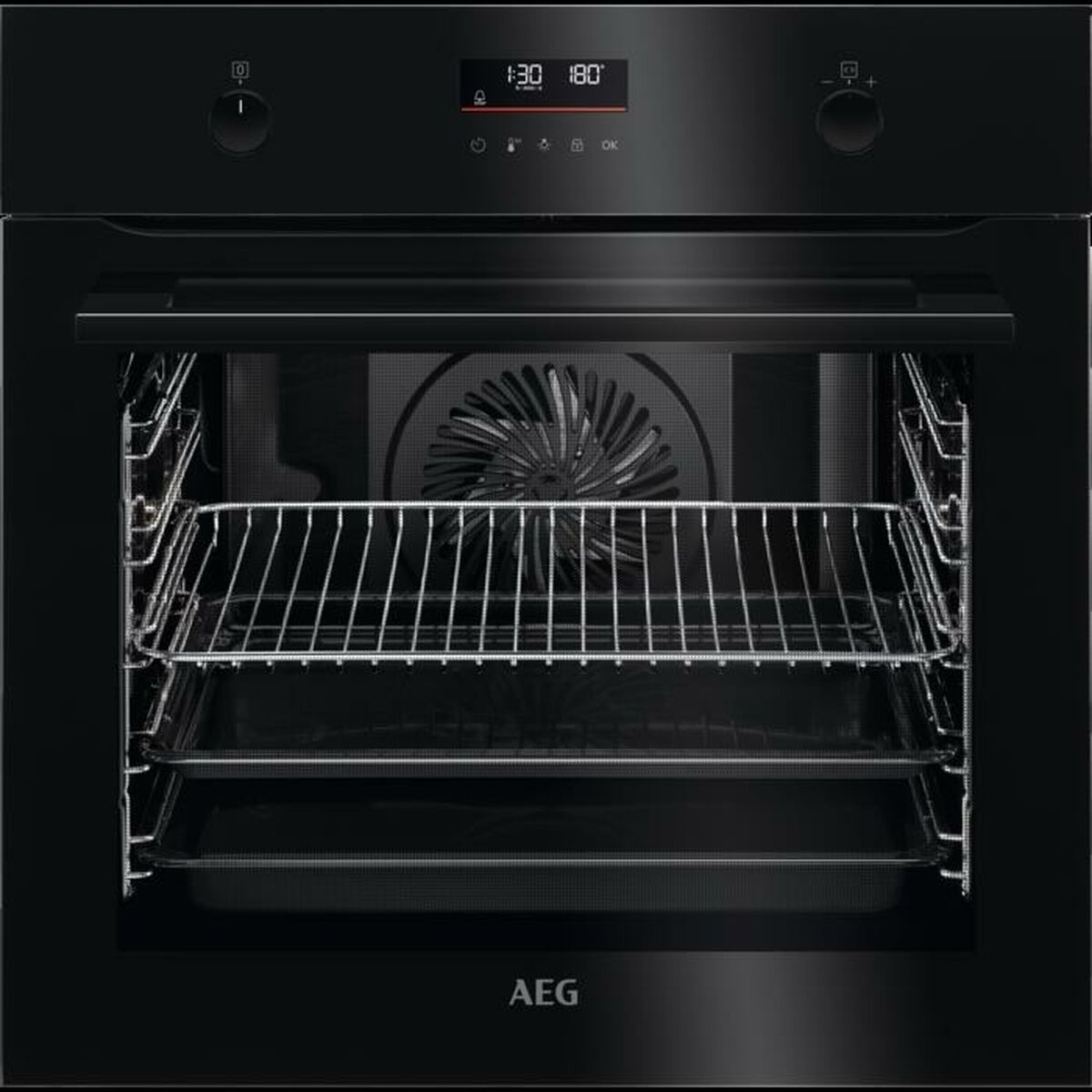 Horno Pirolítico AEG BPK535060B 2300 W 71 L - Effik Store