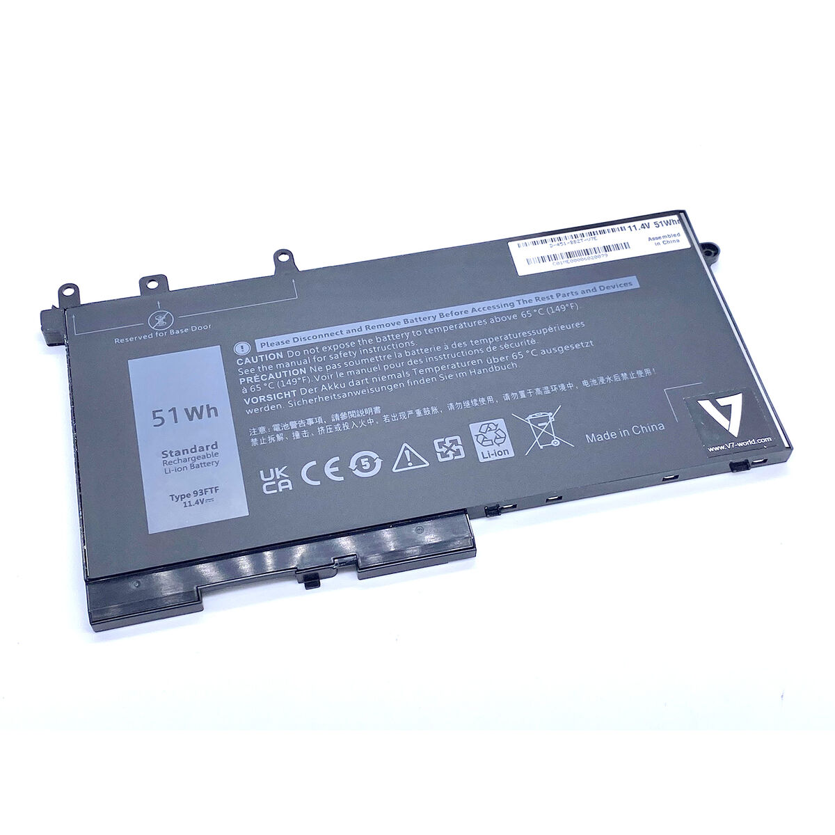 Batería para Portátil V7 D-451-BBZT-V7E 5254 mAh - Effik Store