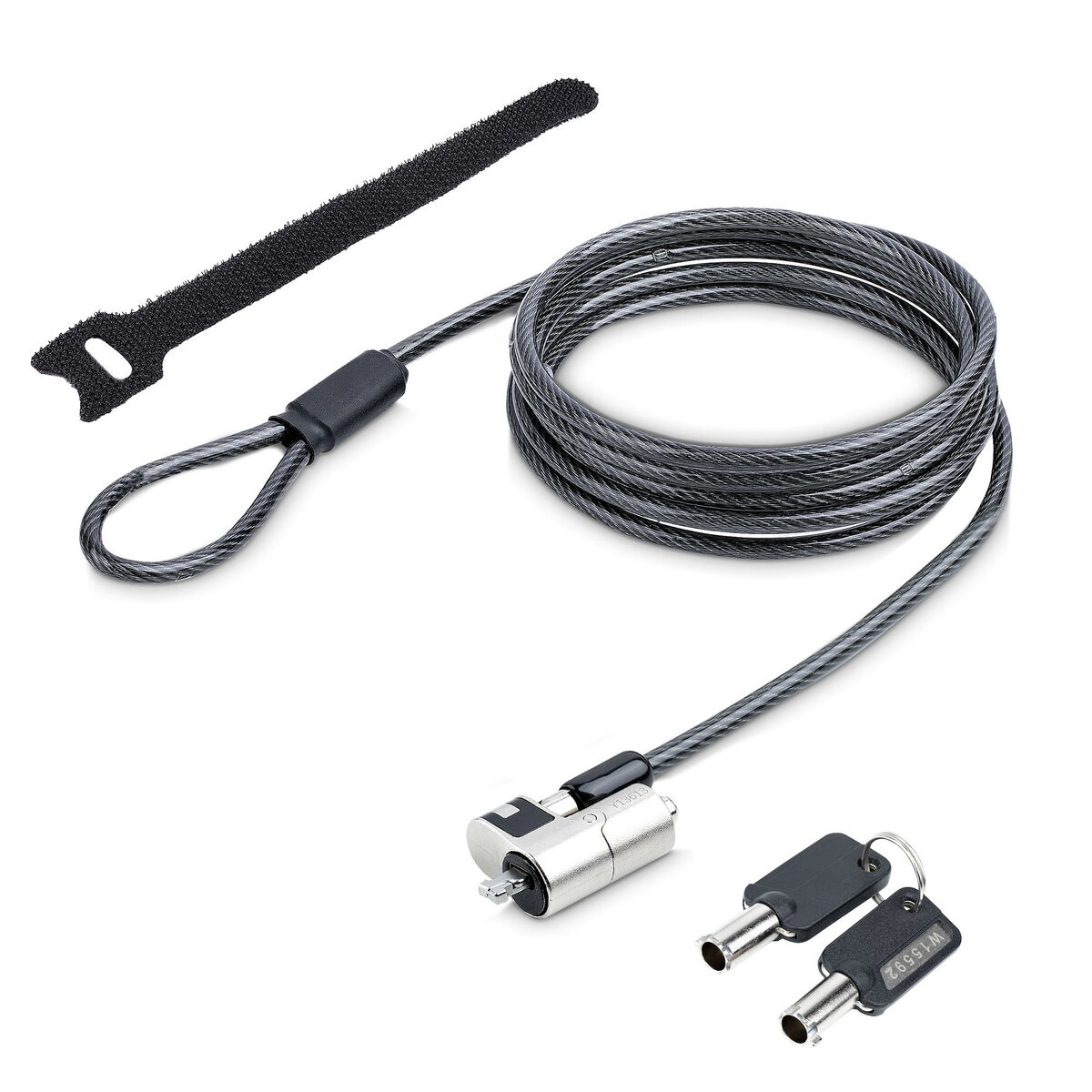 Cable de Seguridad Startech NANOK-LAPTOP-LOCK 2 m - Effik Store