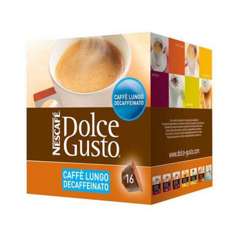 Estuche Nescafé Dolce Gusto 94331 Caffè Lungo Decaffeinato (16 uds) - Effik Store