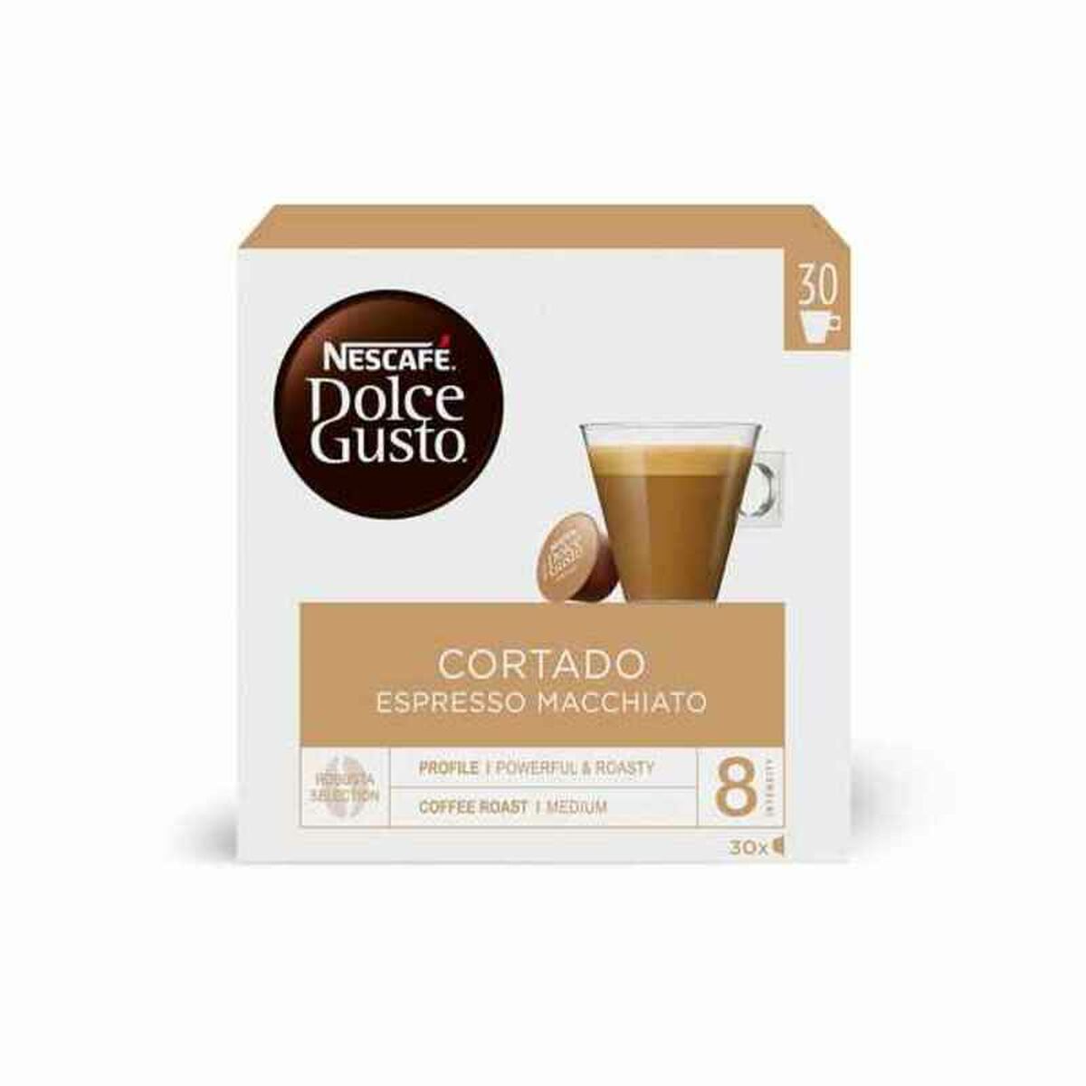 Cápsulas de Café Dolce Gusto Espresso Macchiato (30 unidades) - Effik Store