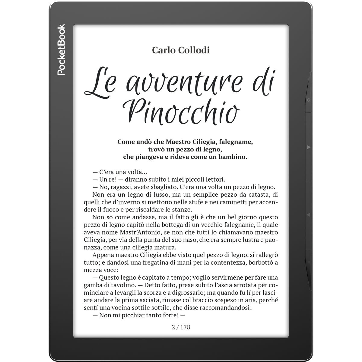 eBook PocketBook InkPad Lite Negro/Gris 8 GB - Effik Store