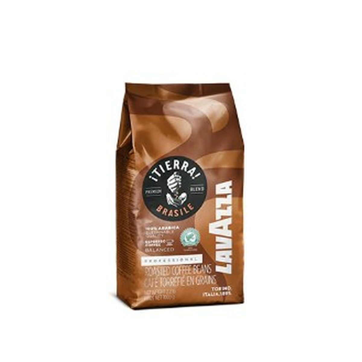 Café en Grano Lavazza Tierra! Brasile 100% Arabica Espresso 1 kg - Effik Store