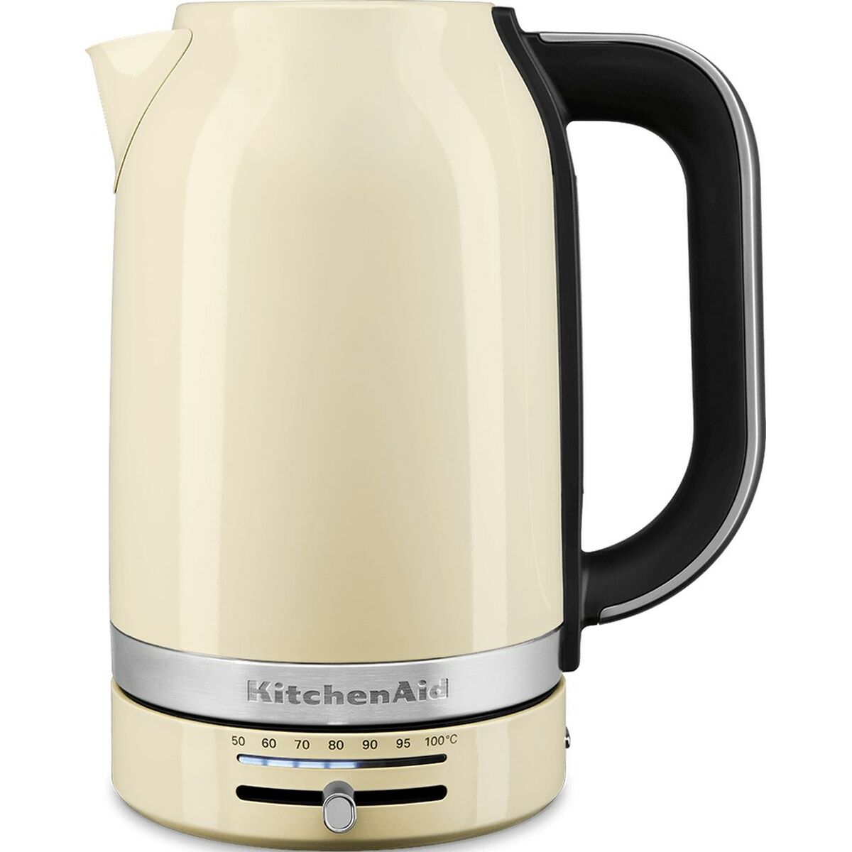 Hervidor KitchenAid 5KEK1701EAC Crema plástico,acero inoxidable 2400 W 1,7 L (1 unidad) - Effik Store