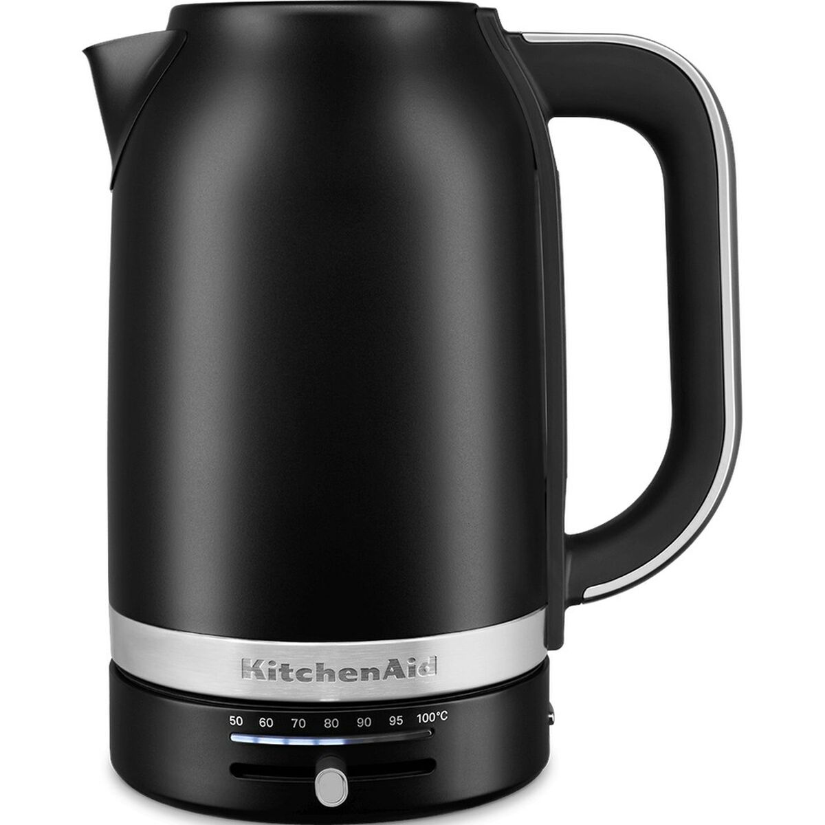 Hervidor KitchenAid 5KEK1701EBM Negro plástico,acero inoxidable 2400 W 1,7 L (1 unidad) - Effik Store