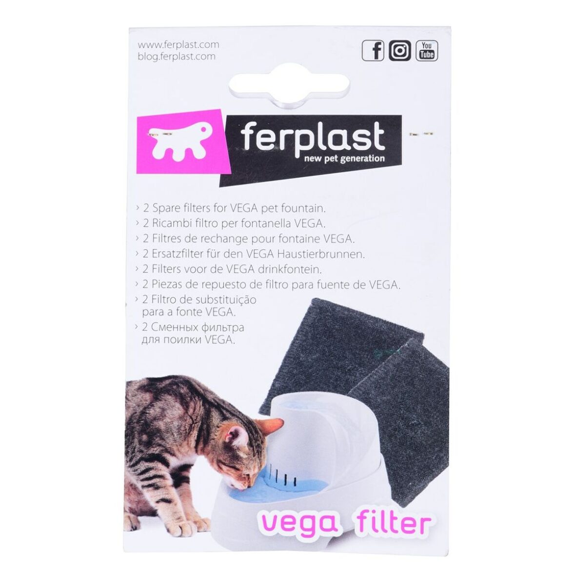 Filtro de agua Ferplast 93429017 Negro - Effik Store