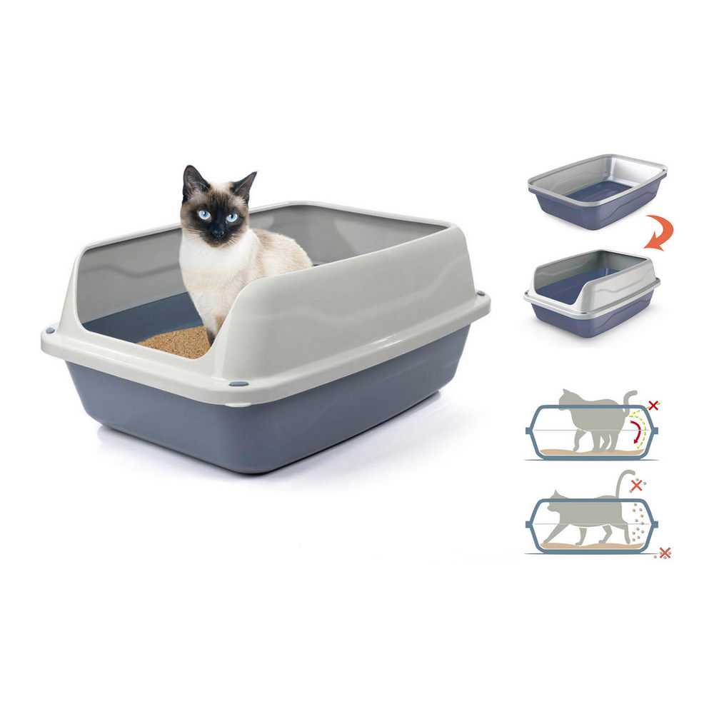 Arenero para Gatos Georplast Sonic (56 x 40 x 24 cm) - Effik Store