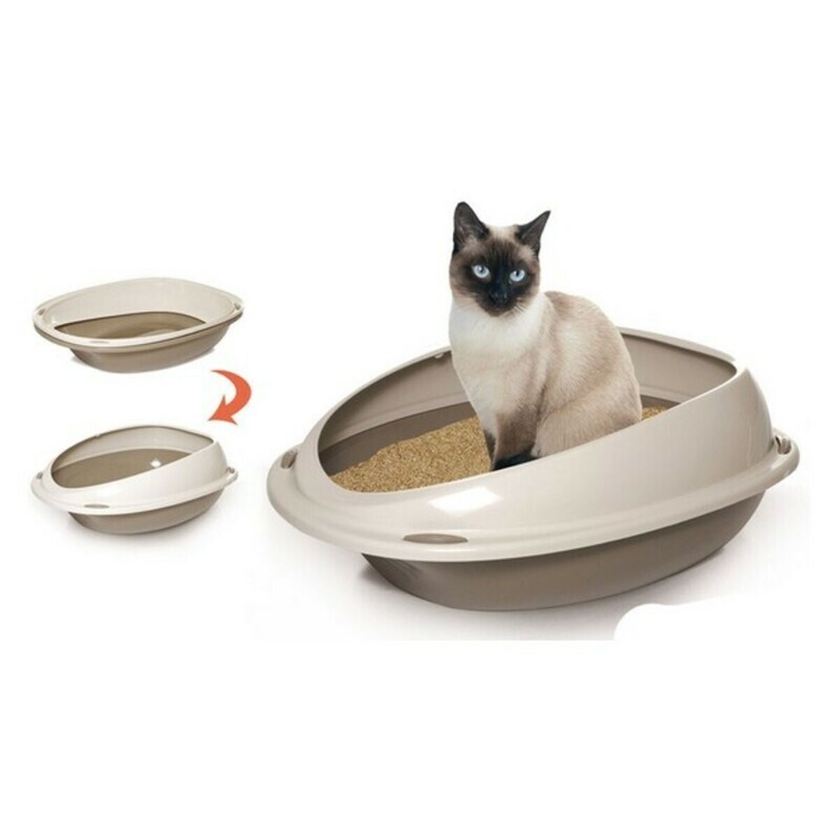 Arenero para Gatos Shuttle (57 cm) - Effik Store