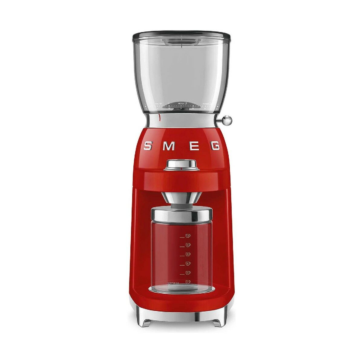 Molinillo Eléctrico Smeg Cgf01rdeu 150 W Rojo 1 L - Effik Store