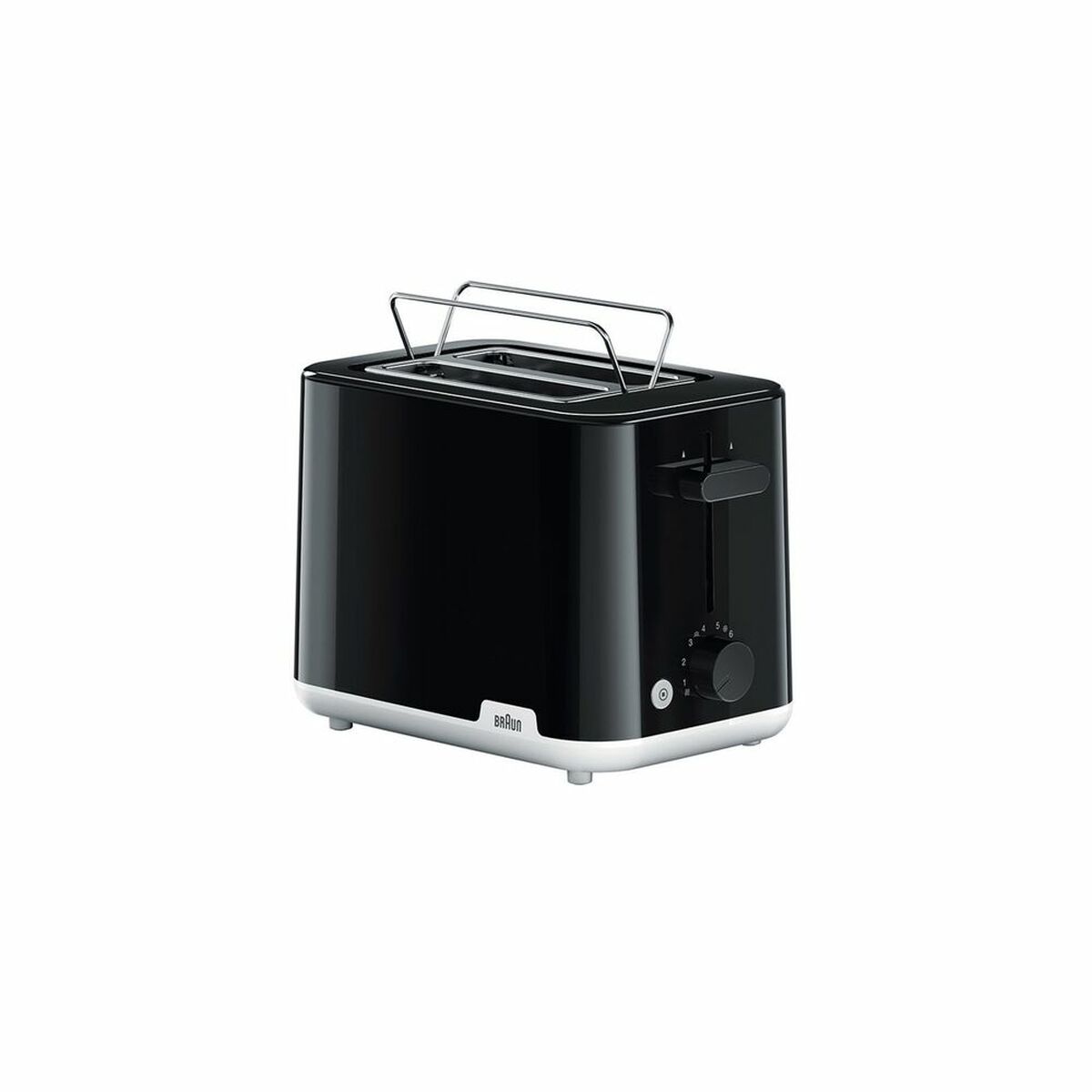 Tostadora Braun HT 1010 BK 900 W Negro/Plateado - Effik Store