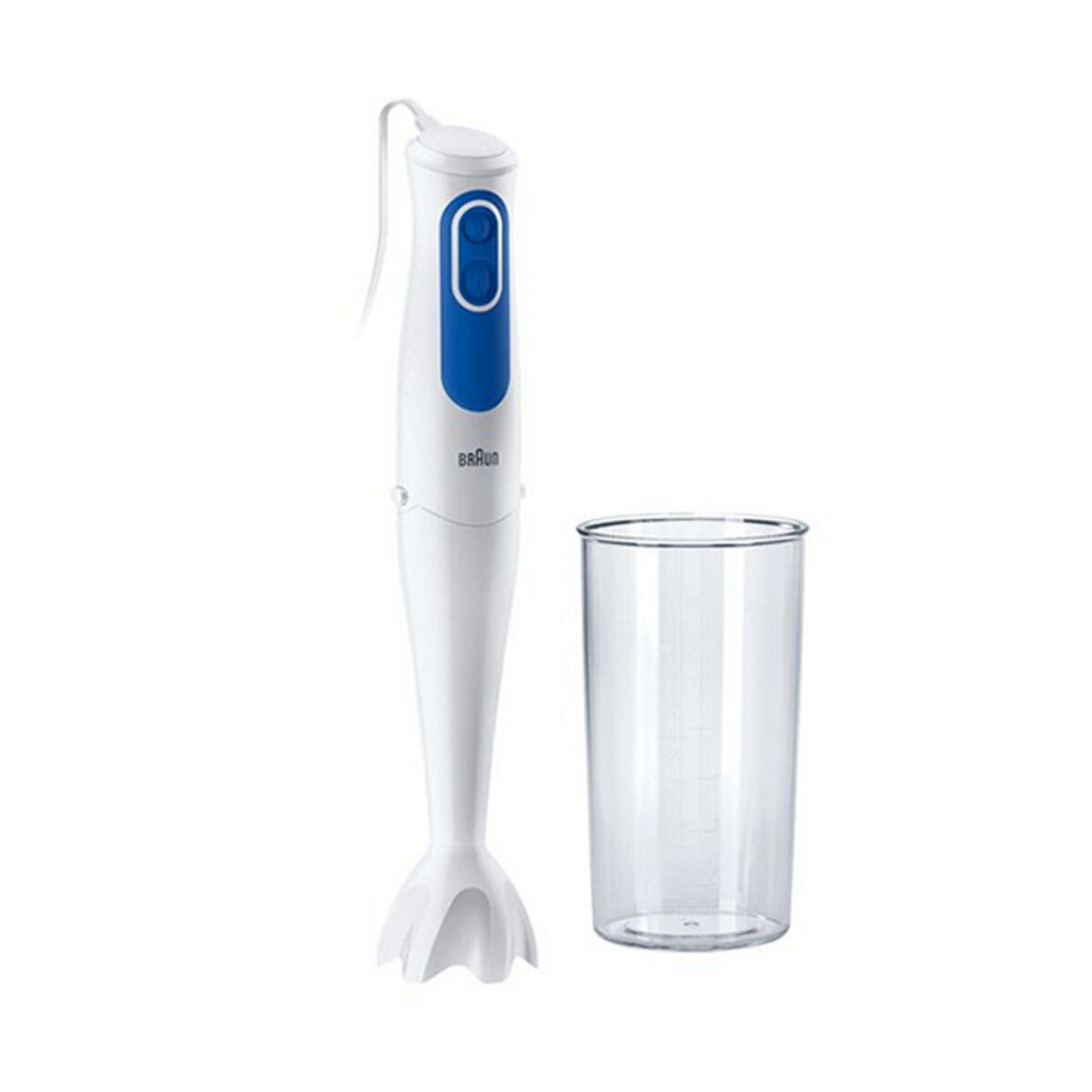 Licuadora Braun MQ 3000 Smoothie Blanco Blanco/Azul 700 W - Effik Store