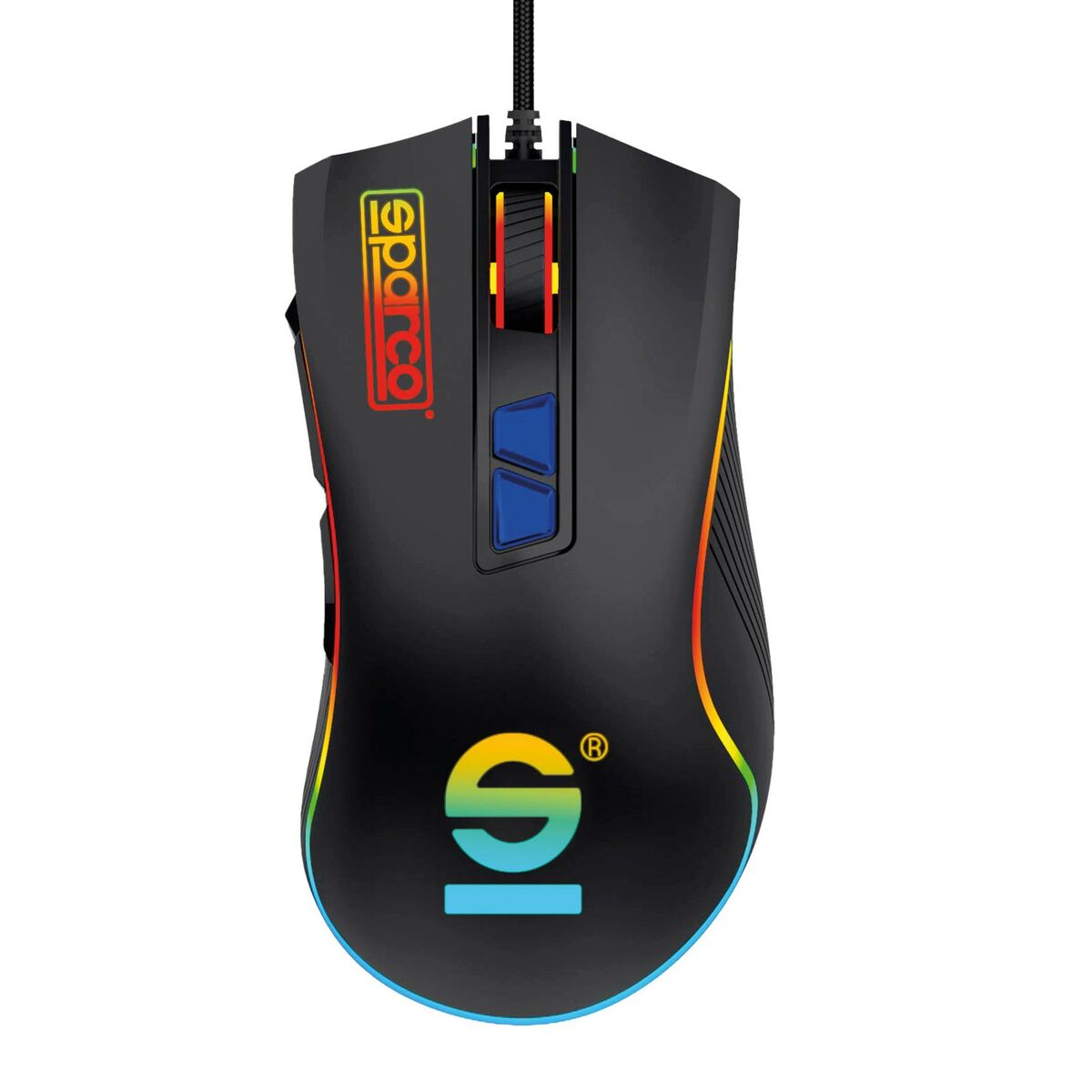 Ratón Gaming Sparco Negro 7200 dpi - Effik Store