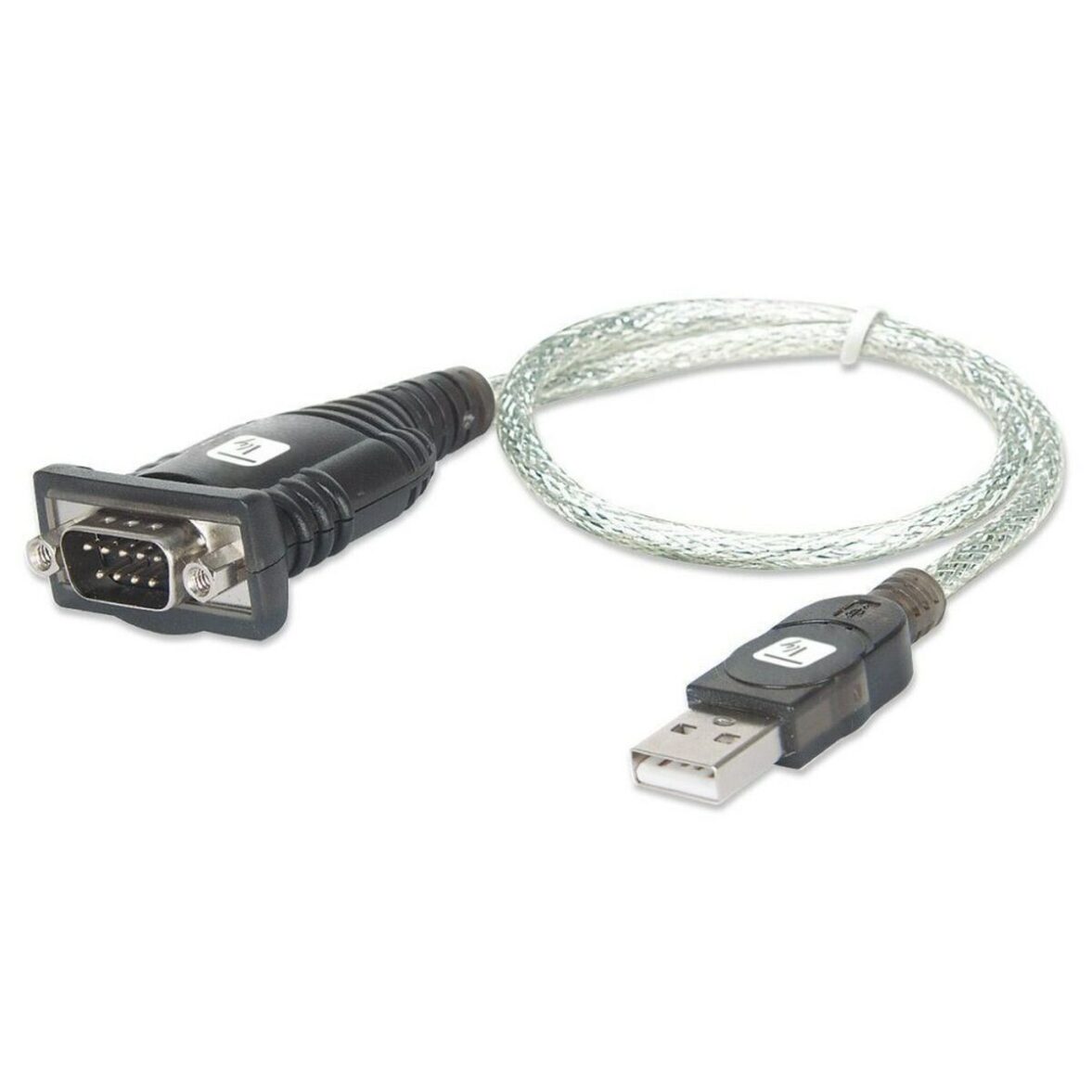 Adaptador USB a Puerto Serie Techly IDATA USB-SER-2T 45 cm - Effik Store