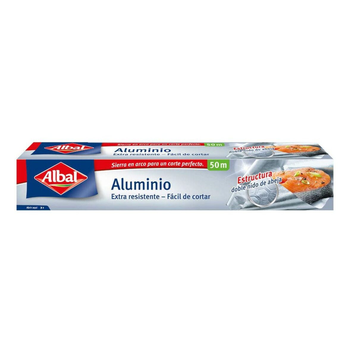 Papel de aluminio Albal 8.41021E+12 (50 m) - Effik Store