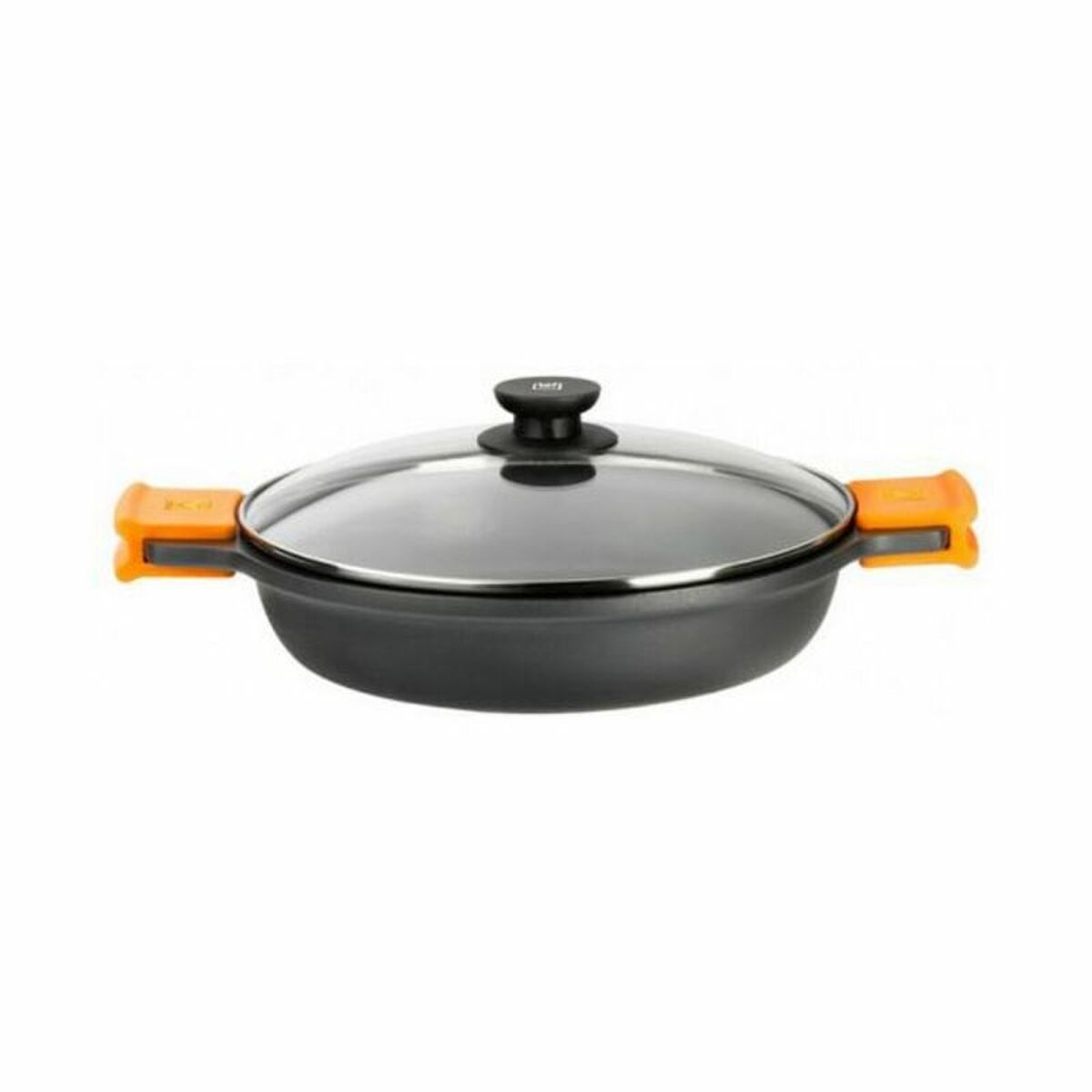 Cacerola BRA A270532 (32 cm) Negro Negro/Naranja Metal Aluminio Aluminio Forjado Aluminio fundido Ø 32 cm - Effik Store