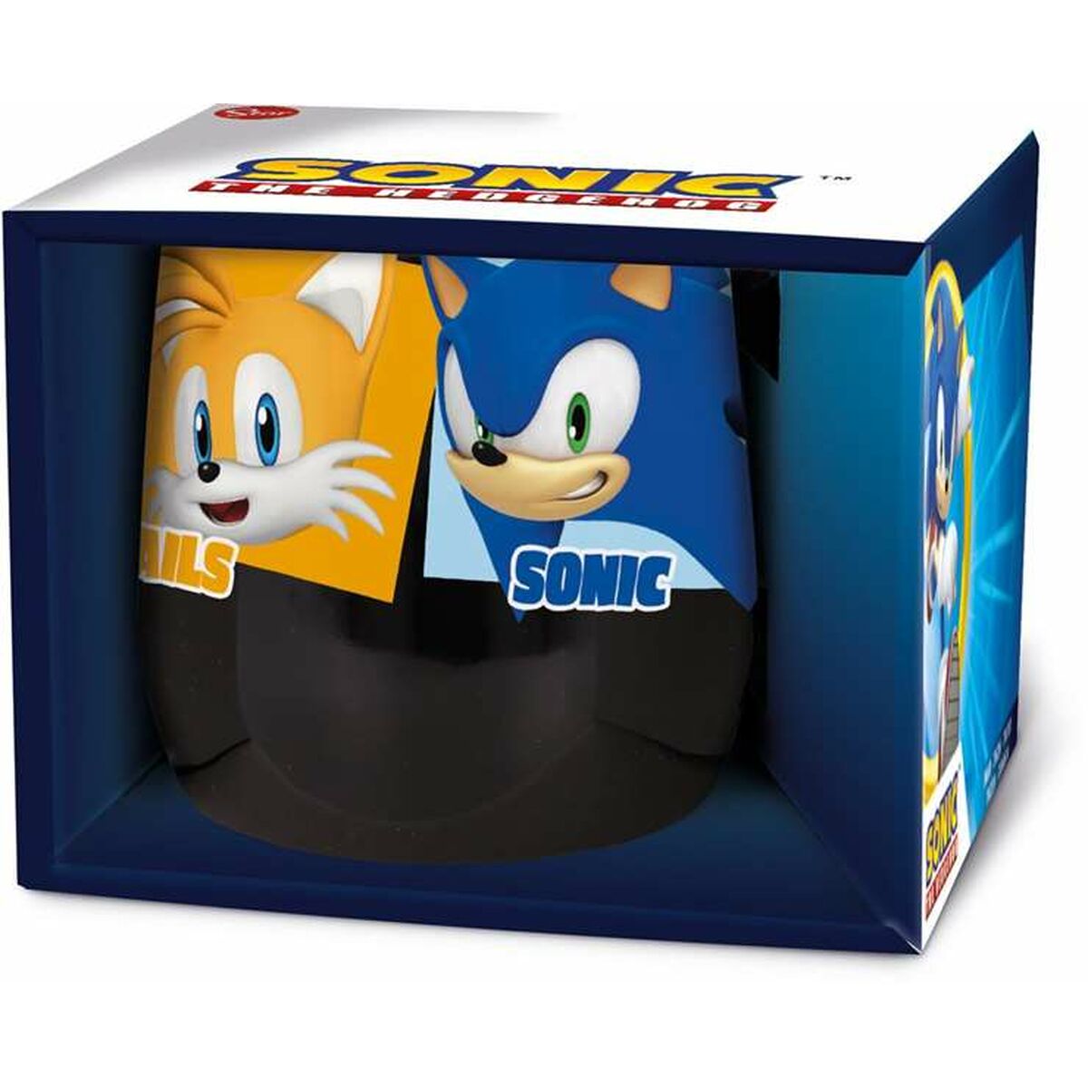 Taza con Caja Sonic Cerámica 360 ml - Effik Store