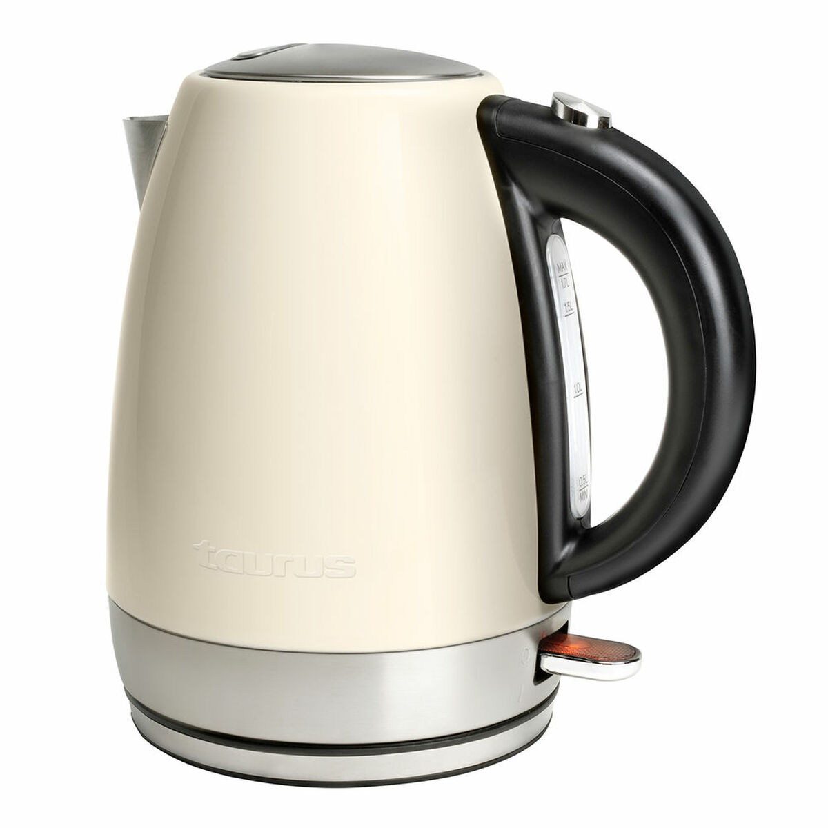 Hervidor Taurus 958526000 1,7 L 2200W Crema Acero Inoxidable Plástico 2200 W 1,7 L - Effik Store