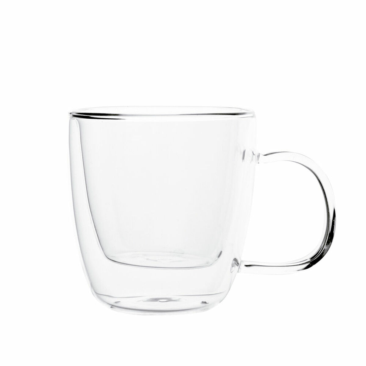 Taza Quid Serenia 200 ml Transparente Vidrio 6 Unidades (Pack 6x) - Effik Store