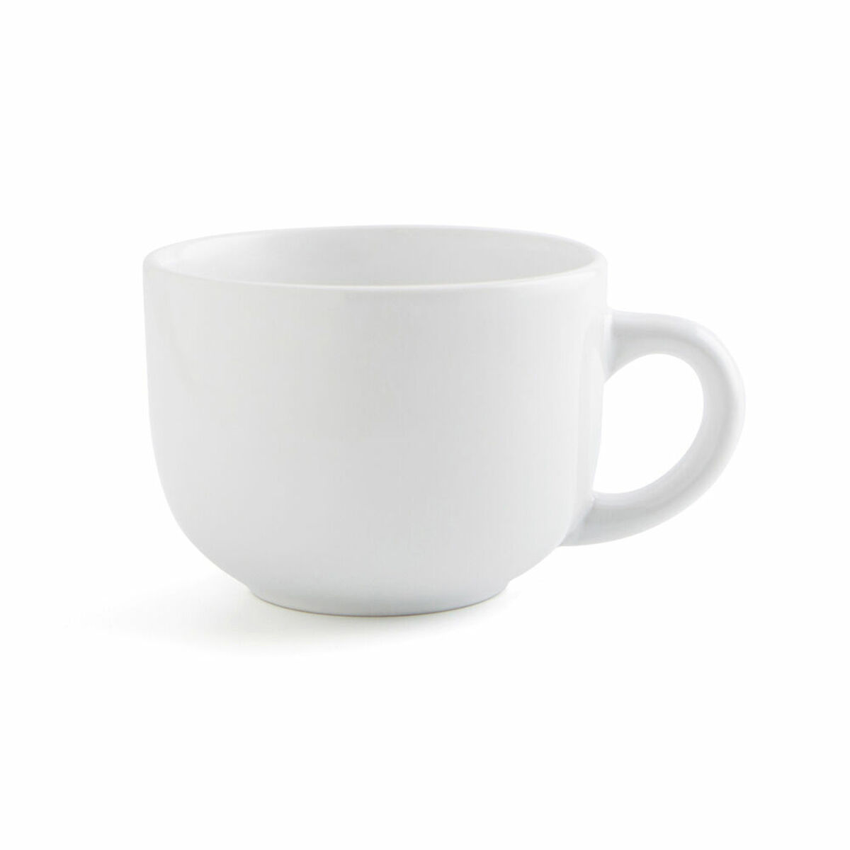 Taza Quid Snow Blanco Cerámica 400 ml (6 Unidades) (Pack 6x) - Effik Store