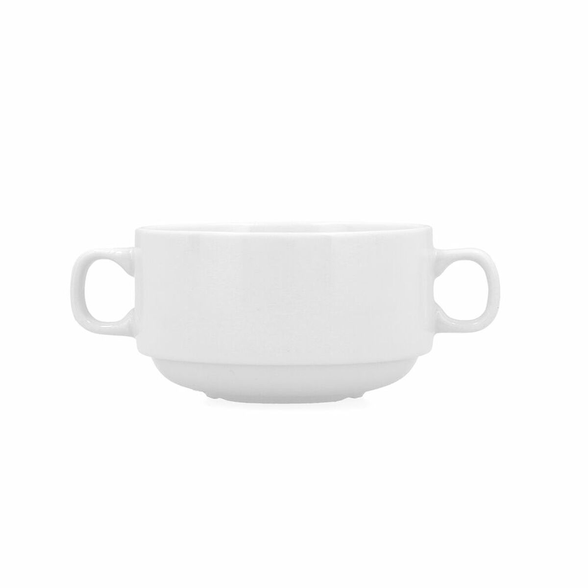 Tazas para Consomé Bidasoa Glacial Blanco 300 ml (6 Unidades) (Pack 6x) - Effik Store