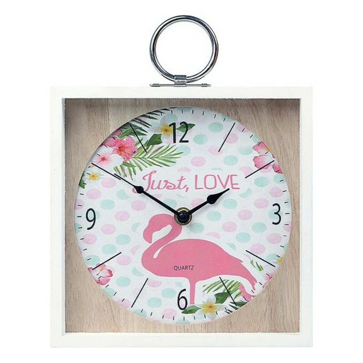 Reloj de Pared Rosa 20 x 5 x 20 cm - Effik Store