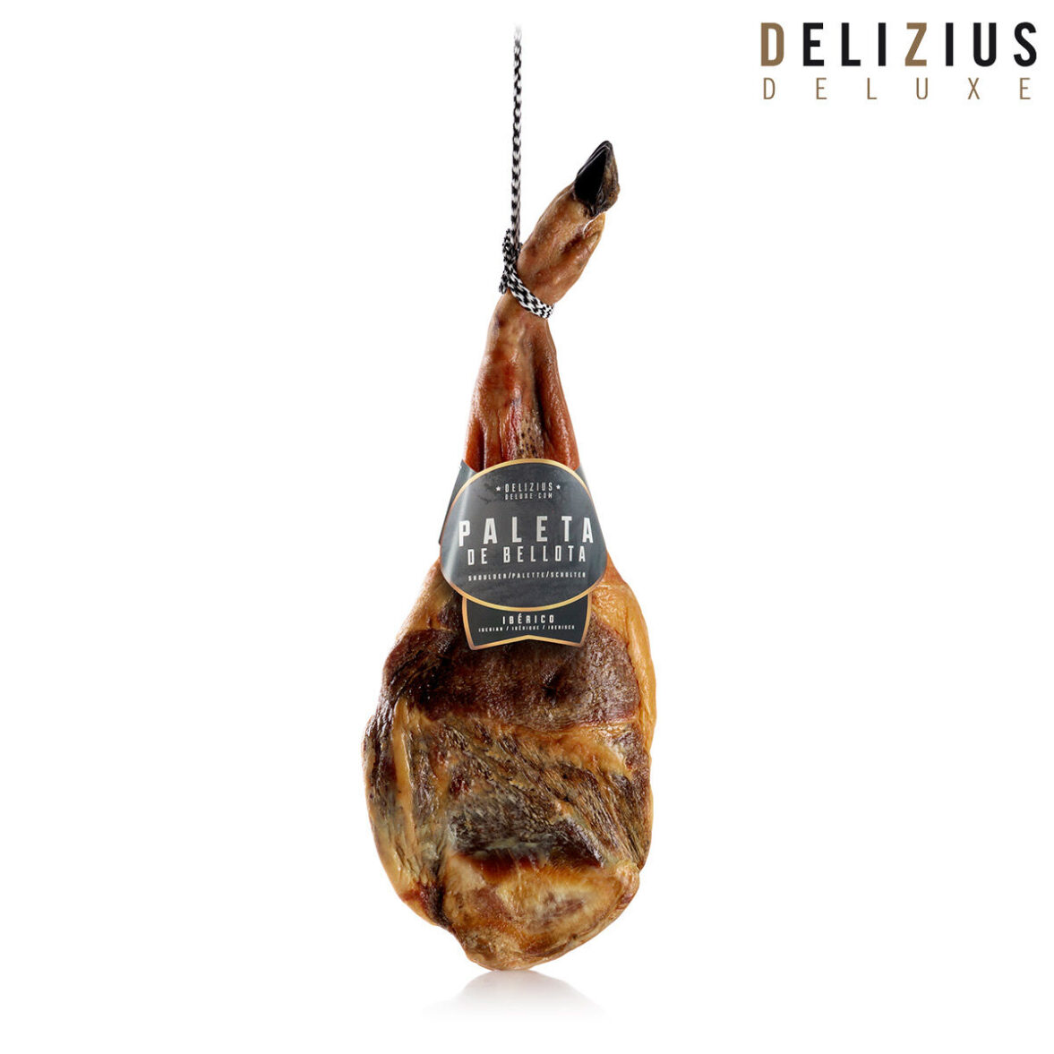 Paleta Ibérica de Bellota Delizius Deluxe 5-5,5 Kg - Effik Store