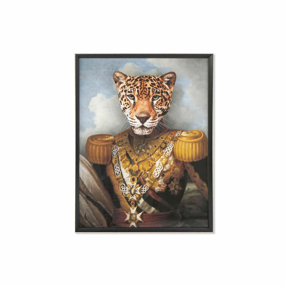 Cuadro DKD Home Decor Leopardo (74 x 3 x 97 cm) - Effik Store