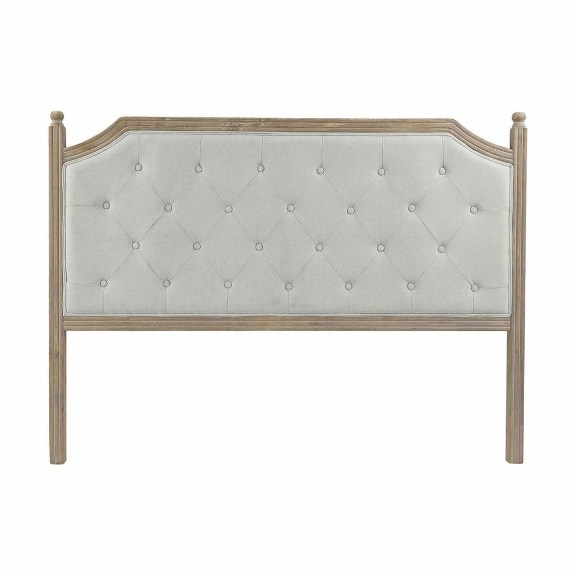 Cabecero de Cama DKD Home Decor Gris Natural Madera Madera de caucho - Effik Store