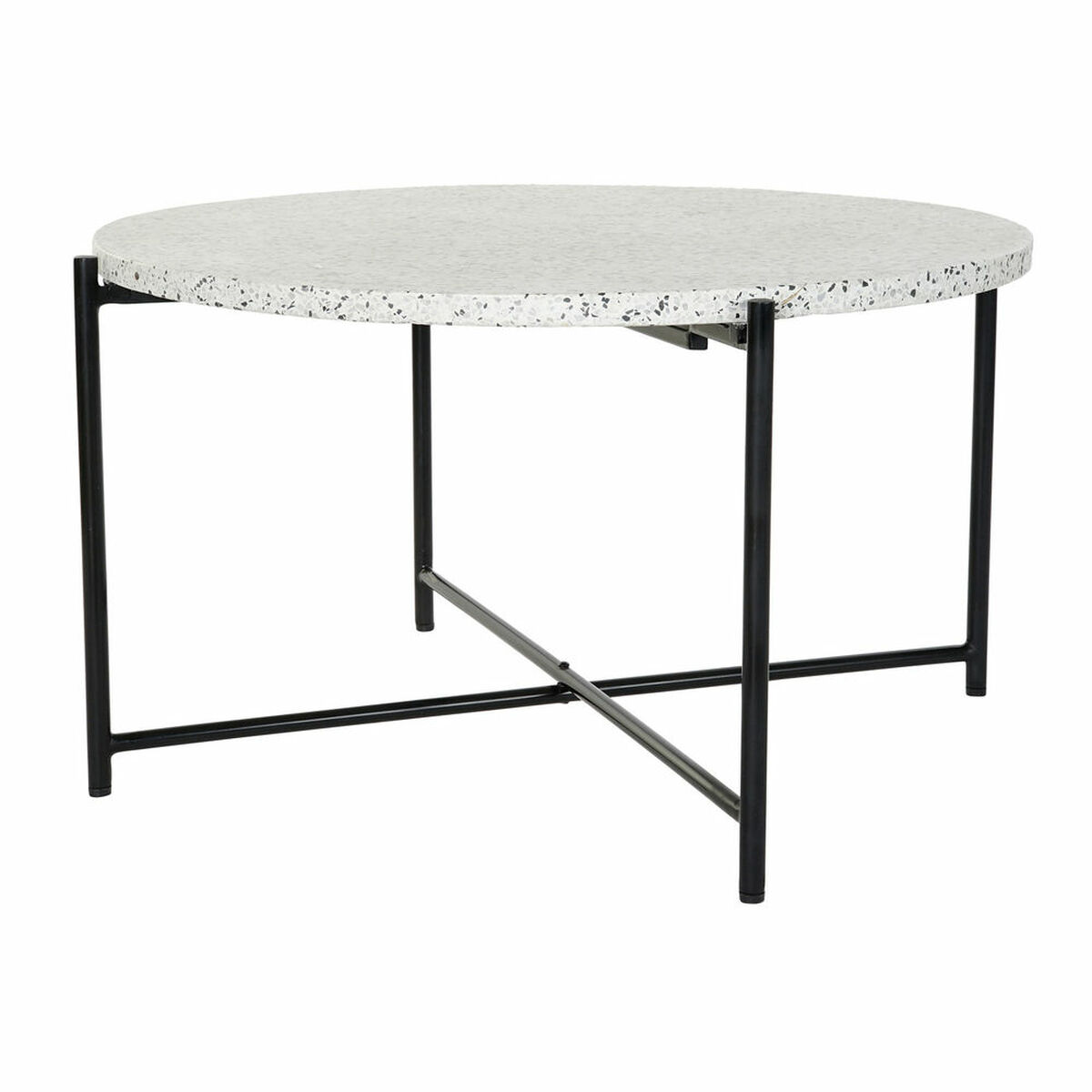 Mesa de Comedor DKD Home Decor Piedra Hierro 80 x 80 x 45 cm - Effik Store