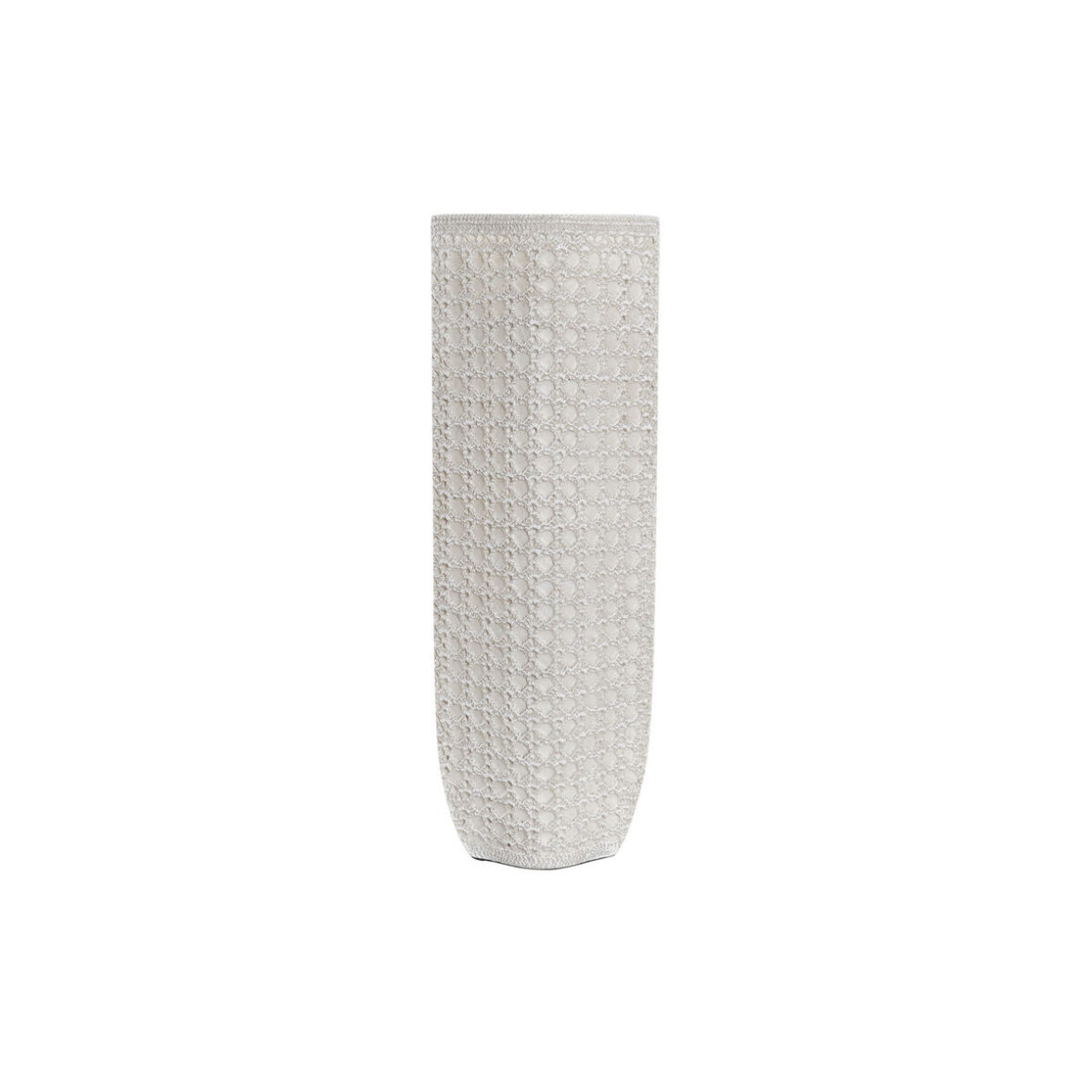 Jarrón DKD Home Decor 17 x 10 x 47 cm Blanco Resina Moderno - Effik Store