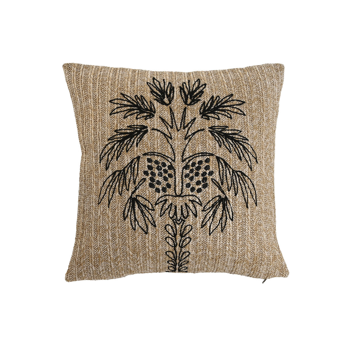 Cojín Home ESPRIT Natural Palmera 42 x 15 x 42 cm - Effik Store