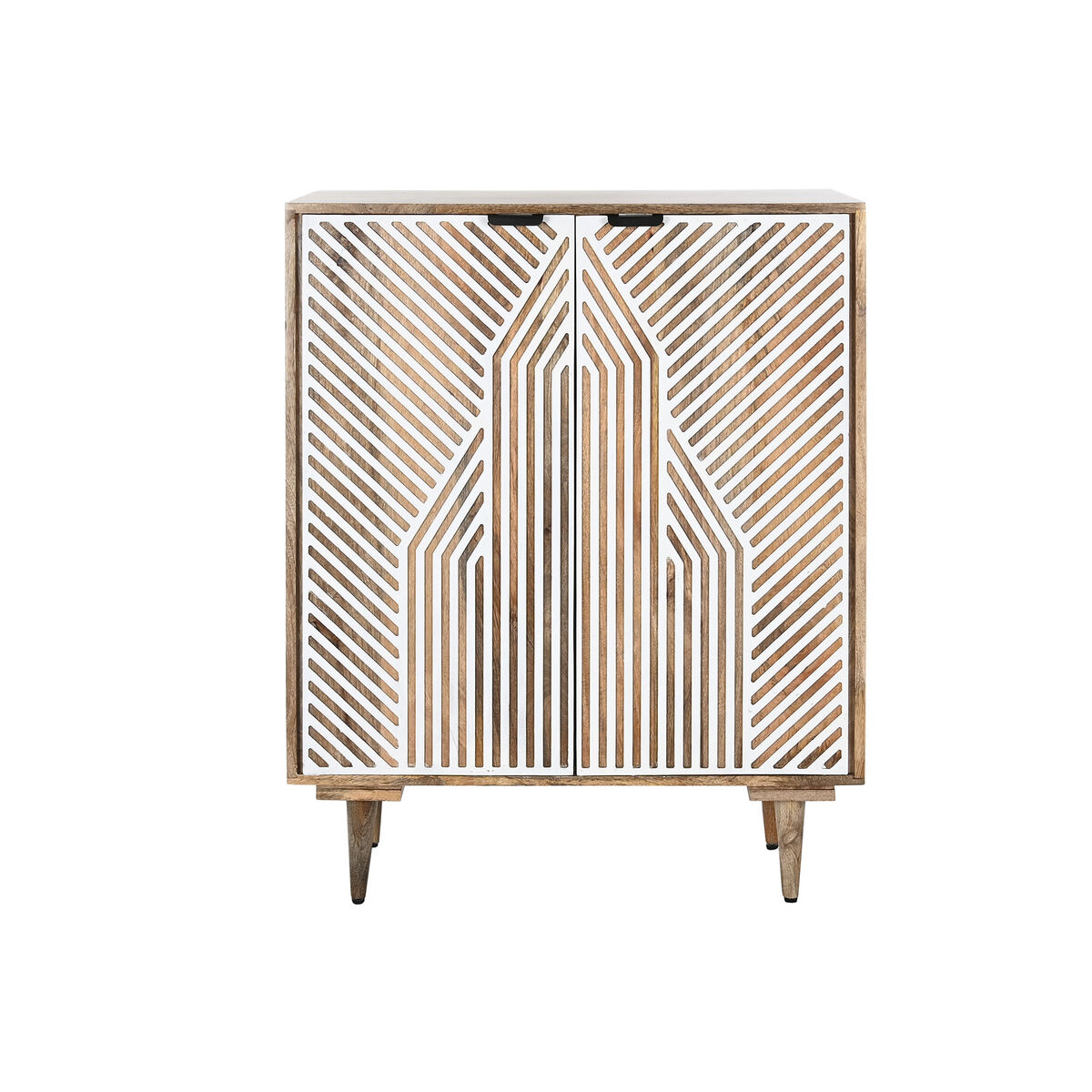 Botellero Home ESPRIT Blanco Madera de mango 84 x 41 x 108 cm - Effik Store