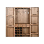 Botellero Home ESPRIT Marrón Abeto 64,5 x 45 x 146,5 cm - Effik Store