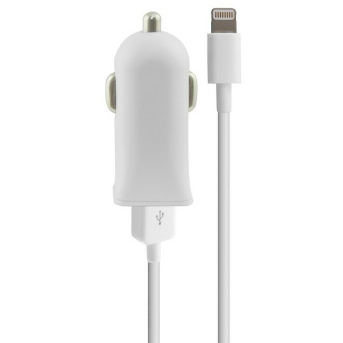 Cargador USB para Coche + Cable Lightning MFi Contact Apple-compatible 2.1A - Effik Store